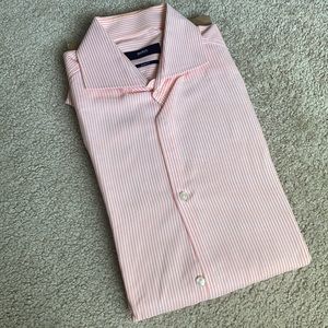 Coral pinstripe Hugo Boss Men’s Button down